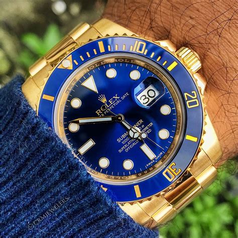 blue face gold rolex fake|gold submariner blue face.